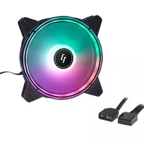 rgb fan - Chieftec Nova NF-3012-RGB 120 mm RGB Ventiliatorius (RGB Fan) - 3 nuotrauka