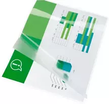 laminavimo aparatas - Laminavimo vokeliai GBC, A7, 75x105 mm, 125 mik., blizgūs, 100 vnt. - 3 nuotrauka