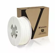 spausdintuvas balta - Verbatim ABS 2.85mm 1kg White - 2 nuotrauka