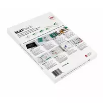 laminavimo aparatas - Laminavimo vokeliai GBC, A4, 75 mik., matiniai, 100 vnt. - 2 nuotrauka