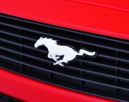 elektromobilis ford - Elektromobilis "Ford Mustang GT", raudonas - 6 nuotrauka