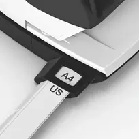plastikas lapai - Leitz NeXXt WOW Min, 10 sheets, White, Black, Metal, 8 cm, 5.5 mm - 3 nuotrauka