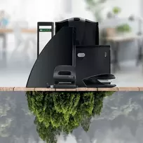 skylamusis - Skylmuša Leitz NeXXt Recycle, 30 lapų, juoda - 6 nuotrauka