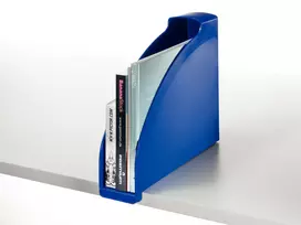 stovai zurnalams - Stovas dokumentams Leitz Plus, 7cm, mėlynas, plastikinis  1003-109 - 2 nuotrauka