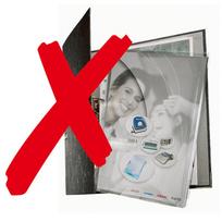 imautes - Esselte Įmautės Leitz, A4, 170 mikr., su praplatėjimu ir metaliniu krašteliu, pakuotėjė 3 vnt. 0809-127 - 3 nuotrauka