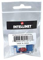 punch down - Intellinet Cat6 UTP RJ45 Keystone Jack Blue - 3 nuotrauka