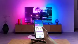 75 tv - WiZ Sync Box Televizoriaus šviesos juosta LED 75-85" - 5 nuotrauka