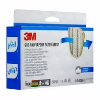 3m kaukes - Filtras dujų ir garų 3M 6059, 2 vnt. - 4 nuotrauka