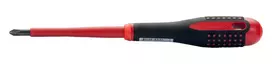 philips atsuktuvas - izoliuotas Phillips atsuktuvas Philips varžtams, dydis PH2, VDE ERGO Bahco [BE-8620S] - 2 nuotrauka