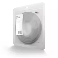 tinklo kabeliai utp cat 6 - LINDY CAT6 U/UTP 1M/GREY 47491  - 2 nuotrauka