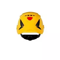 salmas saugos - Apsauginis šalmas SecureFit™,ventiliuojamas, yellow X5502V-C X5502V-CE, 3M - 2 nuotrauka