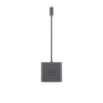 2 usb power adapteris - Dell 492-BCTU USB-C į HDMI/DP adapteris su Power Pass-Through Juodas (Black) - 2 nuotrauka