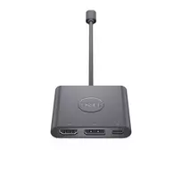 2 usb power adapteris - Dell 492-BCTU USB-C į HDMI/DP adapteris su Power Pass-Through Juodas (Black) - 5 nuotrauka