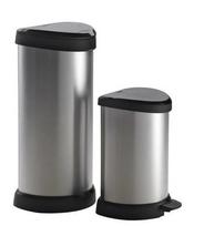 siuksliadeze curver deco bin - Šiukšliadėžė „Curver“ 9090 / R051384, 20 l, metalinė - 6 nuotrauka