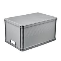 transportavimo daiktadeze - Daiktadėžė Keeeper 1088613000000, 64 l, pilka, 600 x 400 x 320 mm - 3 nuotrauka