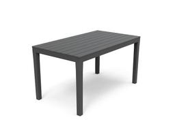 plastikinis lauko stalas - Lauko stalas Progarden Sumatra, pilkas, 138 cm x 80 cm x 72 cm - 2 nuotrauka