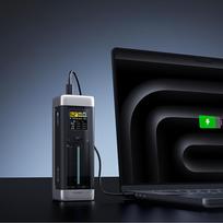 power bank - Cuktech CUK00P23GLBK, 25000mAh, 210W, juoda - 8 nuotrauka