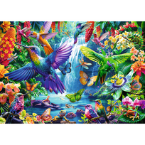 delione 3 - Trefl Tropical Hummingbirds 10880T, 1000 det. - 2 nuotrauka