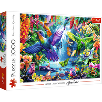 delione 3 - Trefl Tropical Hummingbirds 10880T, 1000 det. - 3 nuotrauka