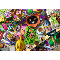 delione 3 - Trefl Garden Tidying 10927, 1000 det. - 2 nuotrauka