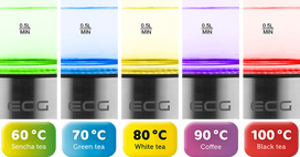 reguliuojamos temperaturos virdulys - ECG RK 1777 Colore - 6 nuotrauka