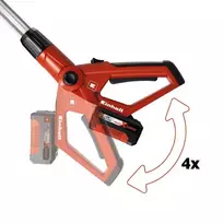 aukstapjove - Einhell GE-HC 18 LI T Kit - 6 nuotrauka