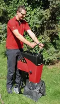 saku smulkintuvai - Einhell Elektro-Leisehäcksler / Gartenhäcksler GC-RS 2540 2000Watt - 3 nuotrauka