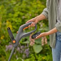 akumuliatorinis trimeris - Gardena EasyTrim 25, 18 V, (su 2.0 Ah akumuliatoriumi) - 8 nuotrauka