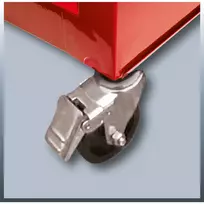 vezimelis irankiams - Einhell TC-TW 100 Įrankių vežimėlis Raudonas (Red) 4510170 - 4 nuotrauka
