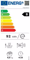 bosch dziovykle - BOSCH WQB246D41 - 4 nuotrauka