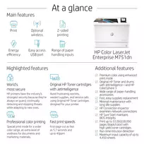 spausdintuvai a3 hp - HP Laserjet M751dn - 2 nuotrauka