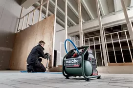oro kompresorius 18 - Metabo Power 160-5 18 LTX BL OF (601521850) - 2 nuotrauka
