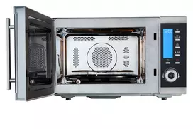 mikrobangu krosnele 900w - Medion MD 15501 Juoda (Black) 4in1, 25L - 6 nuotrauka