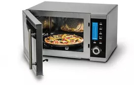 mikrobangu krosnele 900w - Medion MD 15501 Juoda (Black) 4in1, 25L - 7 nuotrauka