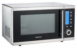 mikrobangu krosnele 900w - Medion MD 15501 Juoda (Black) 4in1, 25L - 9 nuotrauka