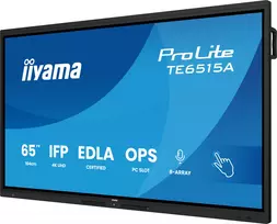 4k monitorius - iiyama ProLite TE6515A-B2AG 65", 4K UHD, Touch Monitor - 8 nuotrauka