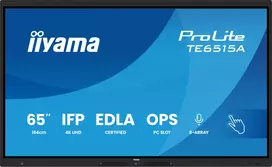 4k monitorius - iiyama ProLite TE6515A-B2AG 65", 4K UHD, Touch Monitor - 9 nuotrauka