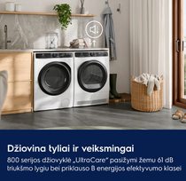 dziovykles 8 kg a - Electrolux EW8D585UCE - 8 nuotrauka