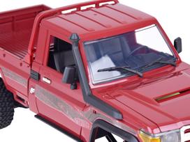 pikapas - Jokomisiada Toyota Land Cruiser 4x4 nuotoliniu būdu valdomas automobilis RC0672, Raudonas (Red) - 7 nuotrauka