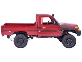 pikapas - Jokomisiada Toyota Land Cruiser 4x4 nuotoliniu būdu valdomas automobilis RC0672, Raudonas (Red) - 11 nuotrauka