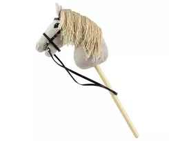 arkliukas - Milly Mally Hobby Horse Plus Šviesiai Pilkas (Light Grey) 6626 - 4 nuotrauka