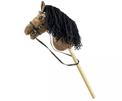 arkliukas - Hobby Horse Plus Milly Mally, rudas (Dark Brown) - 4 nuotrauka