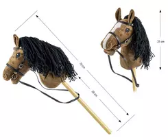 arkliukas - Hobby Horse Plus Milly Mally, rudas (Dark Brown) - 5 nuotrauka