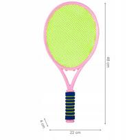 vaikiskos raketes badmintono - Malplay vaikiška mini badmintono raketė su kamuoliukų rinkiniu - 9 nuotrauka
