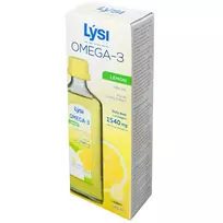 zuvys -  LYSI OMEGA-3, žuvų taukai, citrinų skonio, 240 ml - 3 nuotrauka