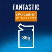 felix fantastic - Šlapias kačių maistas FELIX Fantastic, vištiena želė, 0.085 kg - 3 nuotrauka