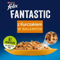 felix fantastic - Šlapias kačių maistas FELIX Fantastic, vištiena želė, 0.085 kg - 8 nuotrauka