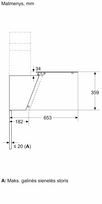 gartraukis 80 cm - Bosch DWK85DK60 - 3 nuotrauka