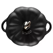 staub round cocotte - ZWILLING Pumpkin 40508-549-0, 700 ml, juodas (Black) - 3 nuotrauka