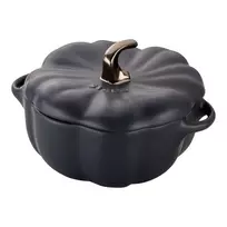 staub round cocotte - ZWILLING Pumpkin 40508-549-0, 700 ml, juodas (Black) - 5 nuotrauka